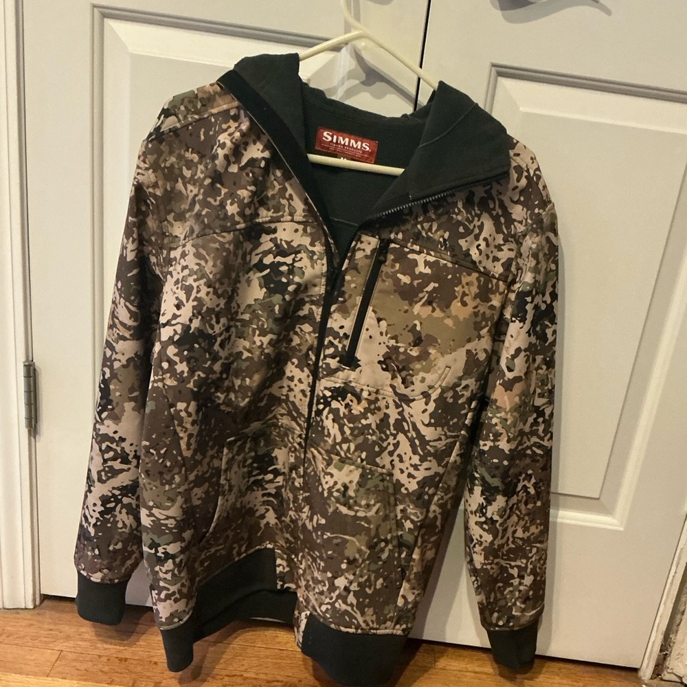 Simms Multicolor Camouflage Jacket